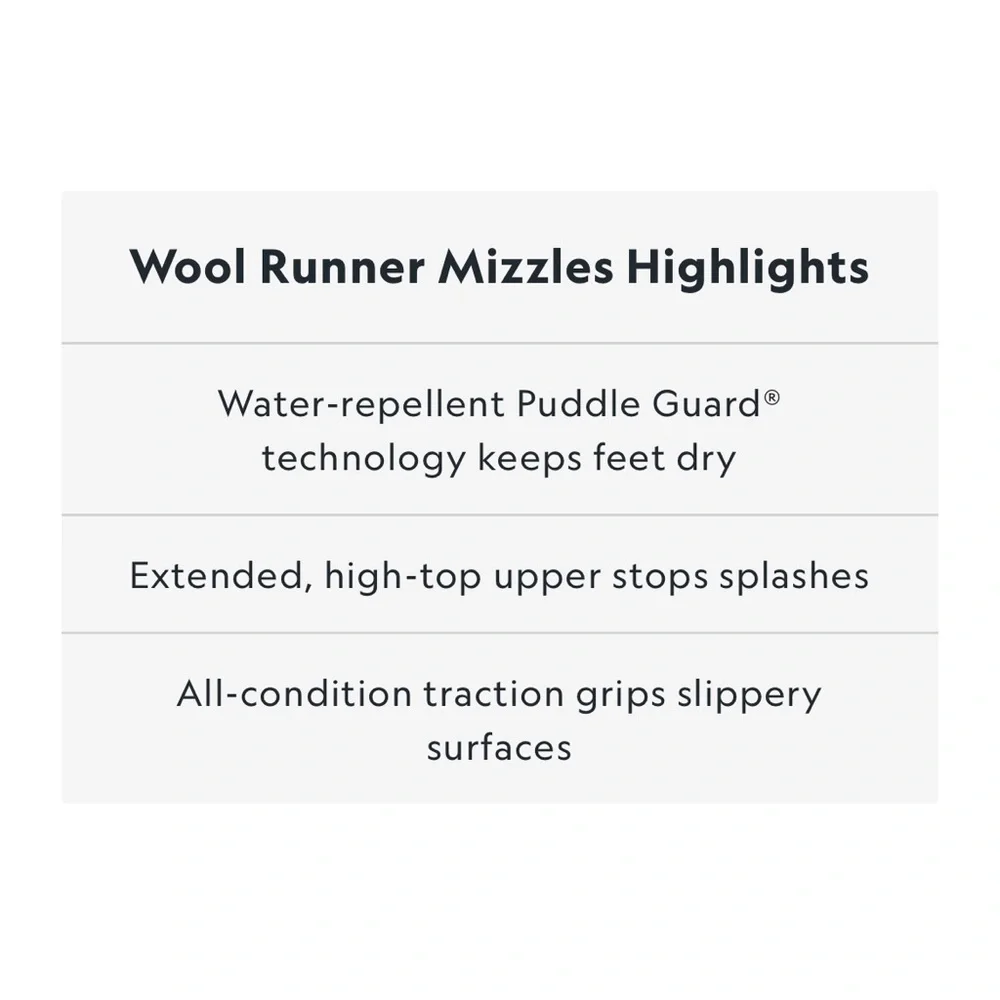 ALLBIRDS Men’s Ginseng (Beige Sole) Wool Runner Mizzles - Picture 2 of 10